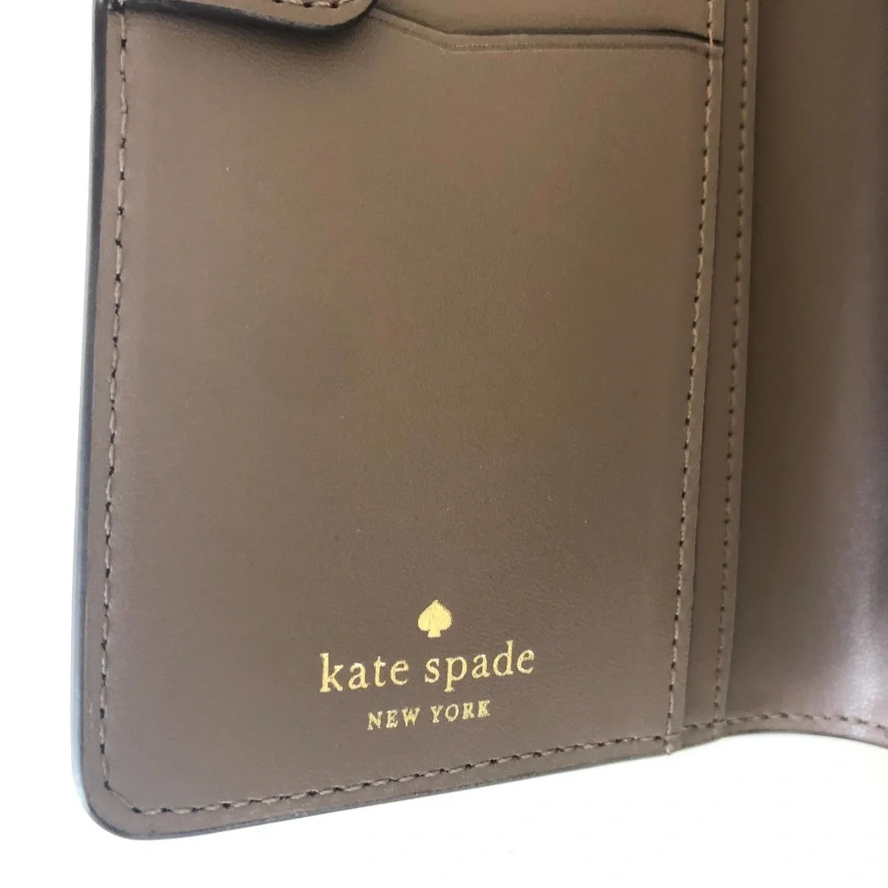 Kate spade Darcy Slim bifold Wallet-Warm Vellum